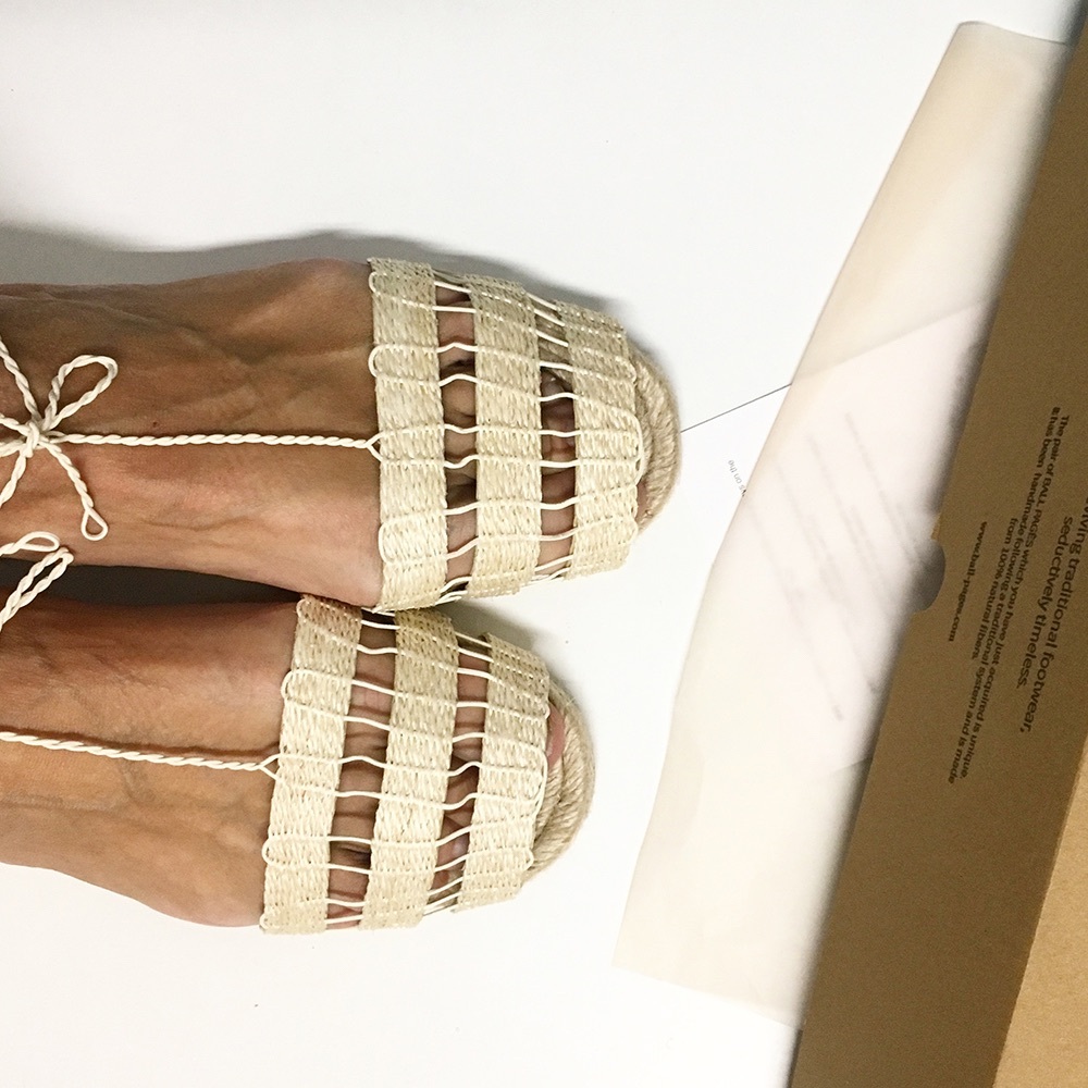 Ball pagés espadrille sandals